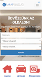 Mobile Screenshot of lakasingatlan.hu